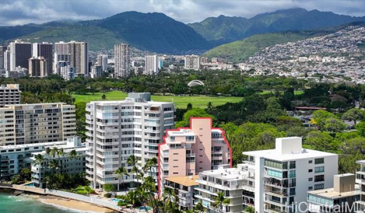 2979 Kalakaua Avenue,Honolulu,Hawaii,96815,2 ベッドルーム ベッドルーム,2 バスルームバスルーム,コンド / タウンハウス,Kalakaua,9,17218550