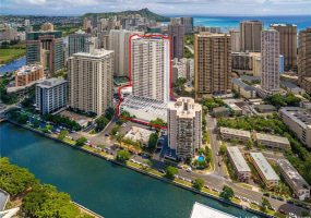 400 Hobron Lane,Honolulu,Hawaii,96815,1 ベッドルーム ベッドルーム,1 バスルームバスルーム,コンド / タウンハウス,Hobron,30,17711883