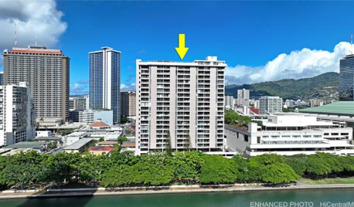 1848 Kahakai Drive,Honolulu,Hawaii,96814,1 ベッドルーム ベッドルーム,1 バスルームバスルーム,コンド / タウンハウス,Kahakai,21,17822953