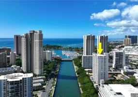 1848 Kahakai Drive,Honolulu,Hawaii,96814,1 ベッドルーム ベッドルーム,1 バスルームバスルーム,コンド / タウンハウス,Kahakai,21,17822953