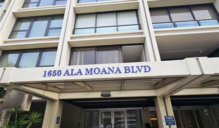 1650 Ala Moana Boulevard,Honolulu,Hawaii,96815,2 ベッドルーム ベッドルーム,2 バスルームバスルーム,コンド / タウンハウス,Ala Moana,24,17743179