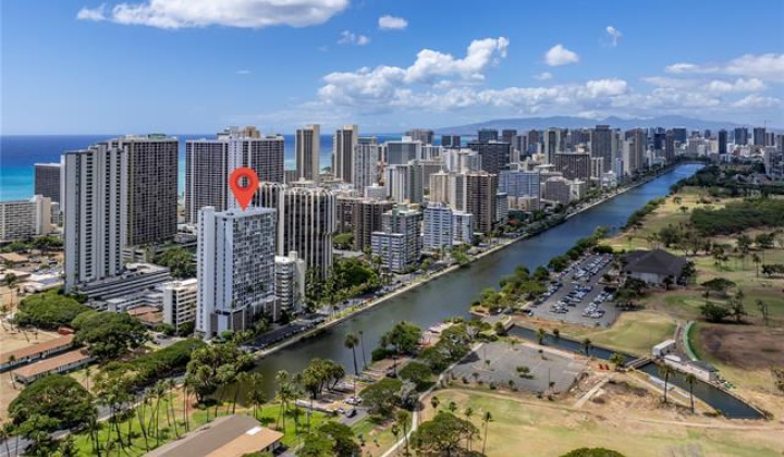 2611 Ala Wai Boulevard,Honolulu,Hawaii,96815,1 ベッドルーム ベッドルーム,1 バスルームバスルーム,コンド / タウンハウス,Ala Wai,15,17984932