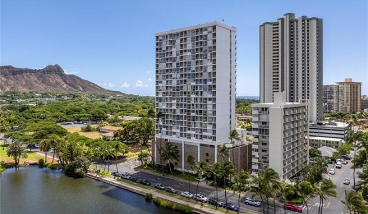 2611 Ala Wai Boulevard,Honolulu,Hawaii,96815,1 ベッドルーム ベッドルーム,1 バスルームバスルーム,コンド / タウンハウス,Ala Wai,15,17984932