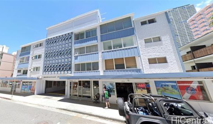 410 Nahua Street,Honolulu,Hawaii,96815,1 Bedroom Bedrooms,1 BathroomBathrooms,Condo/Townhouse,Nahua,2,17911577