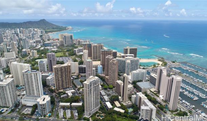 1551 Ala Wai Boulevard,Honolulu,Hawaii,96815,2 ベッドルーム ベッドルーム,2 バスルームバスルーム,コンド / タウンハウス,Ala Wai,21,18043005