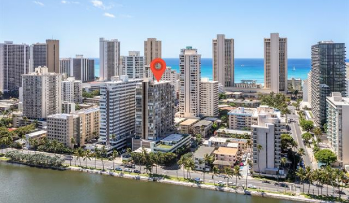 2415 Ala Wai Boulevard,Honolulu,Hawaii,96815,1 ベッドルーム ベッドルーム,1 バスルームバスルーム,コンド / タウンハウス,Ala Wai,15,17997681