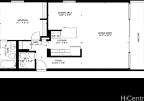 2233 Ala Wai Boulevard,Honolulu,Hawaii,96815,1 ベッドルーム ベッドルーム,1 バスルームバスルーム,コンド / タウンハウス,Ala Wai,19,18115259