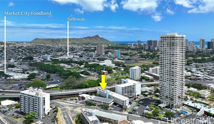 2873 King Street,Honolulu,Hawaii,96826,1 ベッドルーム ベッドルーム,1 バスルームバスルーム,コンド / タウンハウス,King,2,18135510