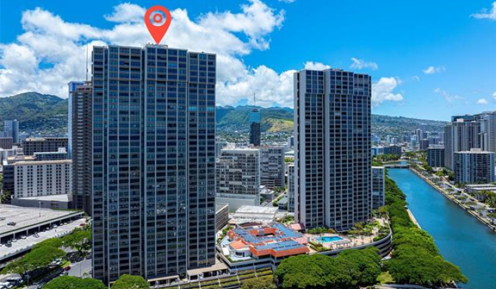 1600 Ala Moana Boulevard,Honolulu,Hawaii,96815,2 ベッドルーム ベッドルーム,2 バスルームバスルーム,コンド / タウンハウス,Ala Moana,37,18145356