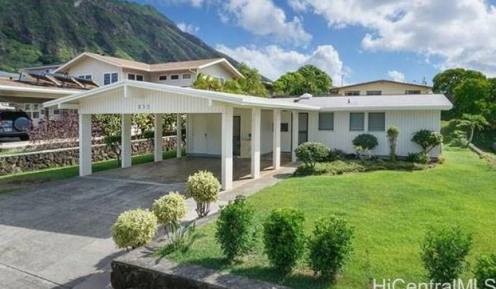 835 Aipo Street,Honolulu,Hawaii,96825,3 Bedrooms Bedrooms,1 BathroomBathrooms,Single family,Aipo,18187355