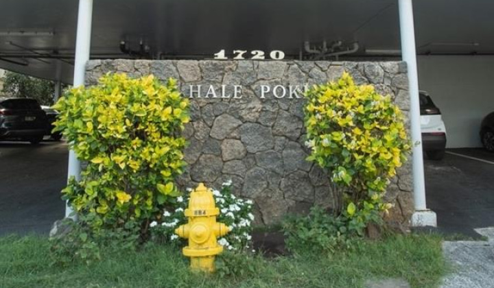 1720 Poki Street,Honolulu,Hawaii,96822,1 ベッドルーム ベッドルーム,1 バスルームバスルーム,コンド / タウンハウス,Poki,2,18091493