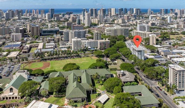 1710 Punahou Street,Honolulu,Hawaii,96822,1 ベッドルーム ベッドルーム,1 バスルームバスルーム,コンド / タウンハウス,Punahou,9,18274953