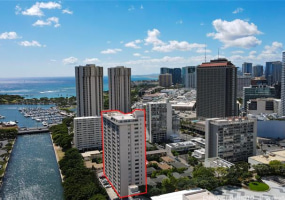 1848 Kahakai Drive,Honolulu,Hawaii,96814,1 ベッドルーム ベッドルーム,1 バスルームバスルーム,コンド / タウンハウス,Kahakai,8,18278405