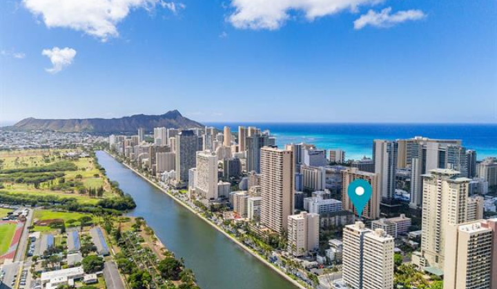 2085 Ala Wai Boulevard,Honolulu,Hawaii,96815,2 ベッドルーム ベッドルーム,1 バスルームバスルーム,コンド / タウンハウス,Ala Wai,7,18245263