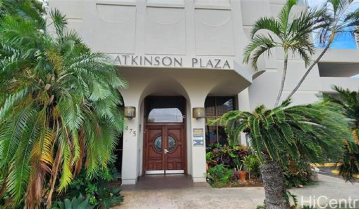 475 Atkinson Drive,Honolulu,Hawaii,96814,2 Bedrooms Bedrooms,1 BathroomBathrooms,Condo/Townhouse,Atkinson,18,18246694