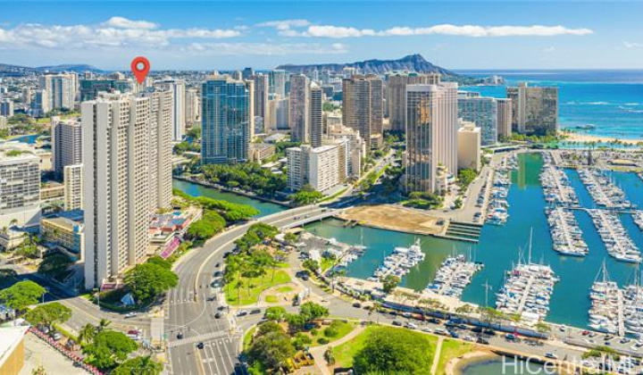 1600 Ala Moana Boulevard,Honolulu,Hawaii,96815,1 ベッドルーム ベッドルーム,1 バスルームバスルーム,コンド / タウンハウス,Ala Moana,11,18271418