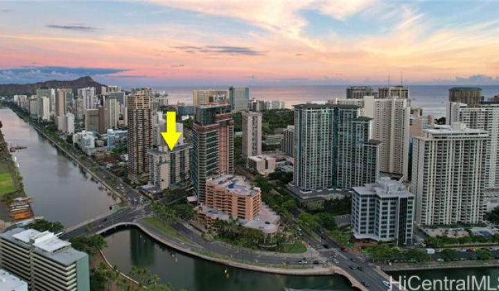 1909 Ala Wai Boulevard,Honolulu,Hawaii,96815,2 ベッドルーム ベッドルーム,1 バスルームバスルーム,コンド / タウンハウス,Ala Wai,2,18275213