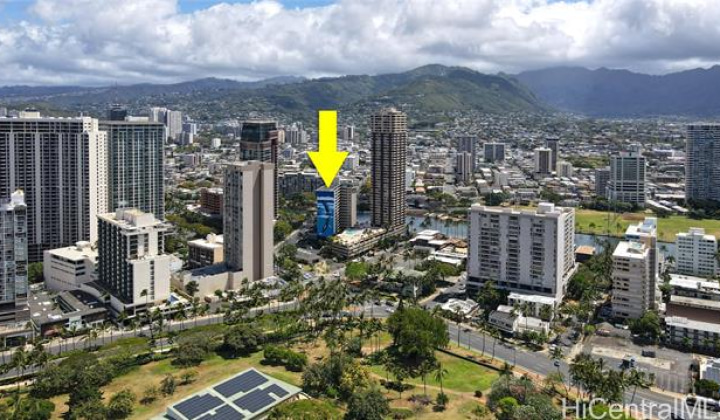 1909 Ala Wai Boulevard,Honolulu,Hawaii,96815,2 ベッドルーム ベッドルーム,1 バスルームバスルーム,コンド / タウンハウス,Ala Wai,2,18275213