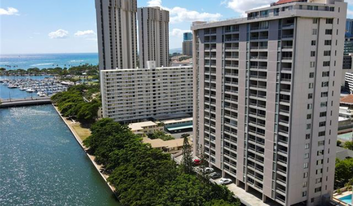 1848 Kahakai Drive,Honolulu,Hawaii,96814,1 ベッドルーム ベッドルーム,1 バスルームバスルーム,コンド / タウンハウス,Kahakai,8,18278405