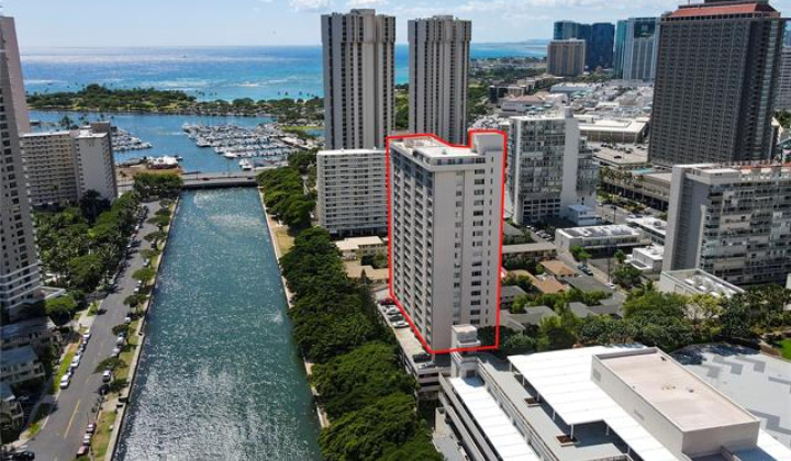 1848 Kahakai Drive,Honolulu,Hawaii,96814,1 ベッドルーム ベッドルーム,1 バスルームバスルーム,コンド / タウンハウス,Kahakai,8,18278405