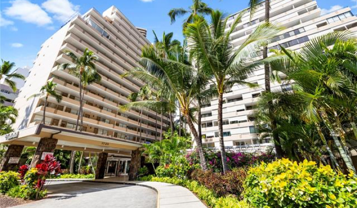 1720 Ala Moana Boulevard,Honolulu,Hawaii,96815,2 ベッドルーム ベッドルーム,1 バスルームバスルーム,コンド / タウンハウス,Ala Moana,9,18319143