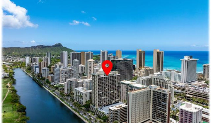 2345 Ala Wai Boulevard,Honolulu,Hawaii,96815,1 ベッドルーム ベッドルーム,1 バスルームバスルーム,コンド / タウンハウス,Ala Wai,24,18319231