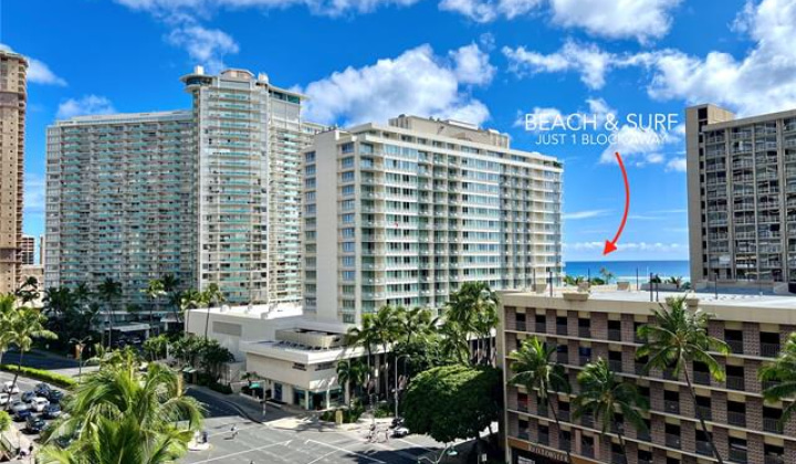 1720 Ala Moana Boulevard,Honolulu,Hawaii,96815,2 ベッドルーム ベッドルーム,1 バスルームバスルーム,コンド / タウンハウス,Ala Moana,9,18217344