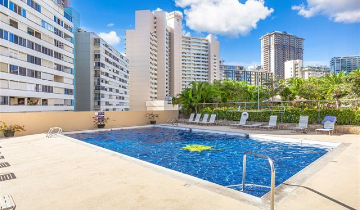 411 Hobron Lane,Honolulu,Hawaii,96815,1 ベッドルーム ベッドルーム,1 バスルームバスルーム,コンド / タウンハウス,Hobron,27,18337688