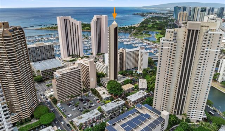 1700 Ala Moana Boulevard,Honolulu,Hawaii,96815,1 バスルームバスルーム,コンド / タウンハウス,Ala Moana,12,18343034